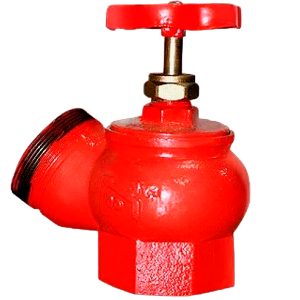 Фото 30 - Клапан пожарный (кран) КПЧ 65-1 чугунный 125° муфта - цапка.