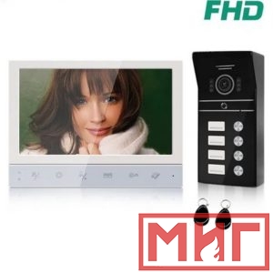 Фото 12 - Видеодомофон с экраном HD 7-дюймовый монитором.